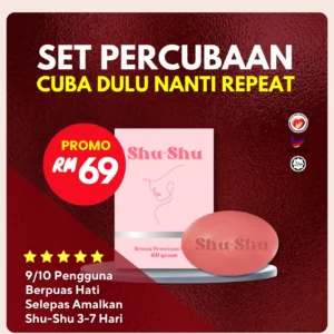 SHUSHU SOAP - 1 KOTAK