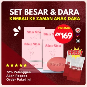 SHUSHU SOAP - 4 KOTAK